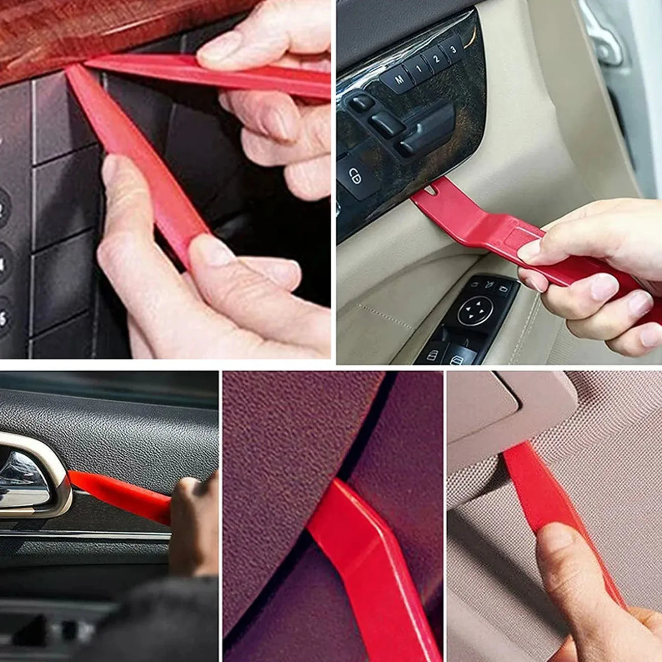 Car Window Door Emergency Open Key Lost Lock Out Unlock Auto Tools Kit Air Wedge Bag Pump Open Unlock Kit for Car Truck Quick Pick Grocers