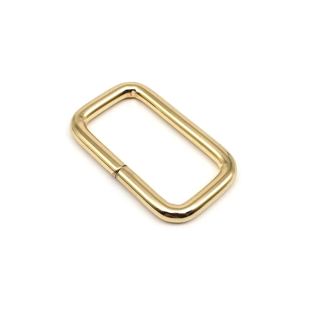 5pcs Metal Heavy Duty Thickened Leather Bag Backpack Strap Belt Web Rectangle Square Loop O D Loop Ring Buckle Clasp Repair DIY Quick Pick Grocers