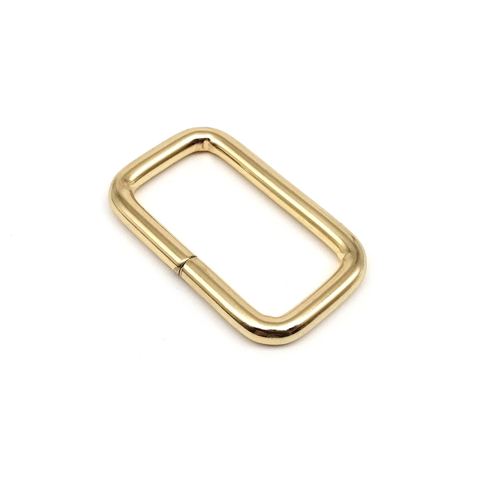 5pcs Metal Heavy Duty Thickened Leather Bag Backpack Strap Belt Web Rectangle Square Loop O D Loop Ring Buckle Clasp Repair DIY Quick Pick Grocers