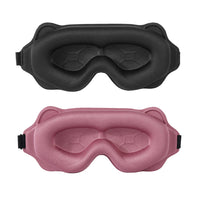 3D Sleeping Mask Block Out Light Sleep Mask For Eyes Soft Sleeping Aid Eye Mask for Travel Eyeshade Night Breathable Slaapmasker Quick Pick Grocers