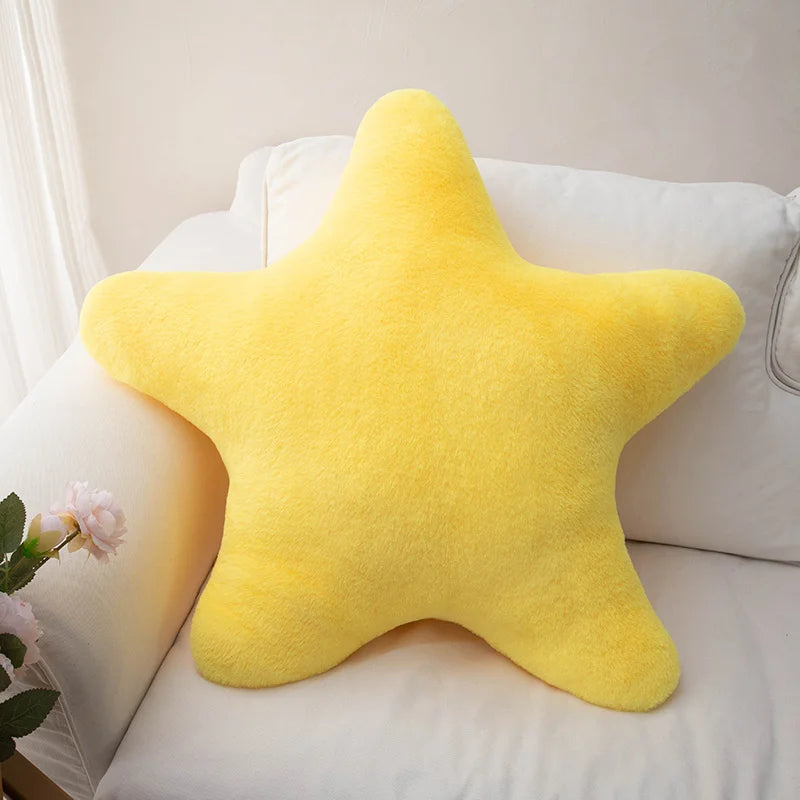 Star Shaped Pillow Decorative Star Pillow for Bed Soft Plush Throw Pillow Cute Pillow Plush Cushion for Kid Bedroom Living Room Econic Blanks