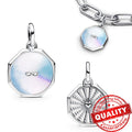 Sparkling Star Mini Dangle Charm Fit Brand Me Bracelet 925 Sterling Silver Me Series Green Heart Mini Charm Girl Party Jewelry Econic Blanks