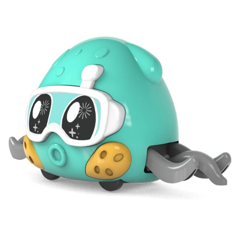 Children's Fun Double Return Force Left and Right Shake Simulation Crab Toy Baby Running Bubble Simulation Crab Crab Crawling Econic Blanks