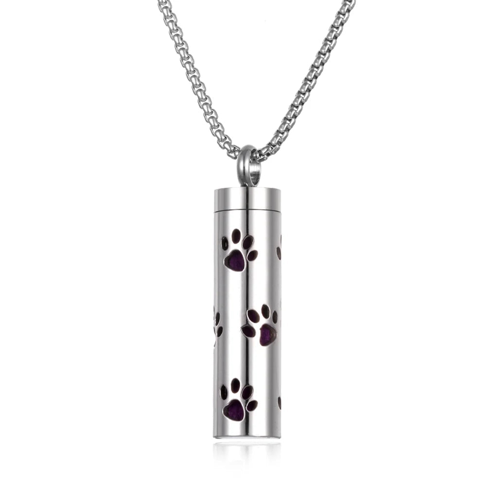 Long Strip Stainless Steel Aromatherapy Necklace Perfume Diffuser Essential Oil Diffuser Pendant Necklace Jewelry Accessories Econic Blanks
