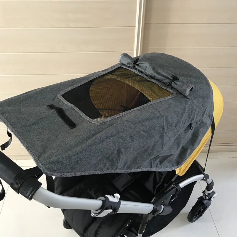 Universal Baby Stroller Accessories Sun Shade UV Protection Sunshade Carriage Canopy Cover for Prams Infants Car Seat Sun Visor Purest Peak
