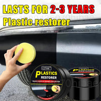 Car Plastic Restorer Back To Black Gloss Car Cleaning Products Plastic Leather Restore Auto Polish And Repair Coating Renovator Quick Pick Grocers