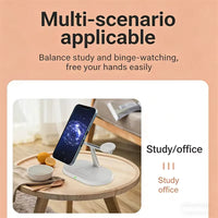 3 in 1 Magnetic Wireless Charger Stand for Magsafe iPhone 16/15/14/13/12 Apple Watch 8/7 & Airpods Pro Fast Charging Station Quick Pick Grocers