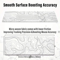 1PC Large Mouse Pads For Desk, Gaming Mouse Pad, Mouse Pad with Stitched Edges and Non-Slip Rubber Base, Extended Mouse Pad Quick Pick Grocers