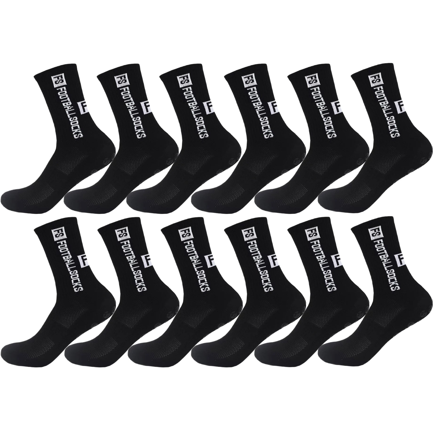 Football Socks Non Slip Grip for Men Women Basketball Baseball Soccer Cycling Running Hiking Tennis Skateboard Exercise Quick Pick Grocers