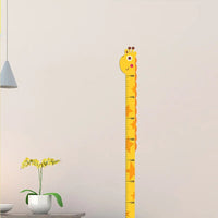 180cm Whimsical Animal Growth Chart Wall Decals: Unicorn, Dino, Giraffe Height Stickers for Nursery & Kids Room Decor Quick Pick Grocers