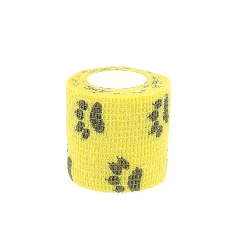 24 Rolls Elastic Bandage Self Adhesive Bandage Wrap Cohesive Tape Vet Wrap for Dog Cat Horse Pet Animals Ankle Sprains Quick Pick Grocers