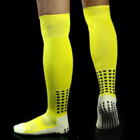 New Long Football Socks Silicone Suction Cup Grip Anti Slip Soccer Socks Sports Men Women Baseball Rugby Socks Quick Pick Grocers