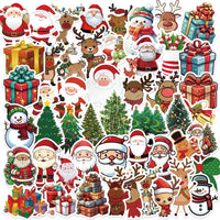 10/30/50pcs Kawaii Cartoon Christmas Art Aesthetic Stickers Pack Toy Diary Laptop Scrapbook Phone Decoration Graffiti Sticker Quick Pick Grocers