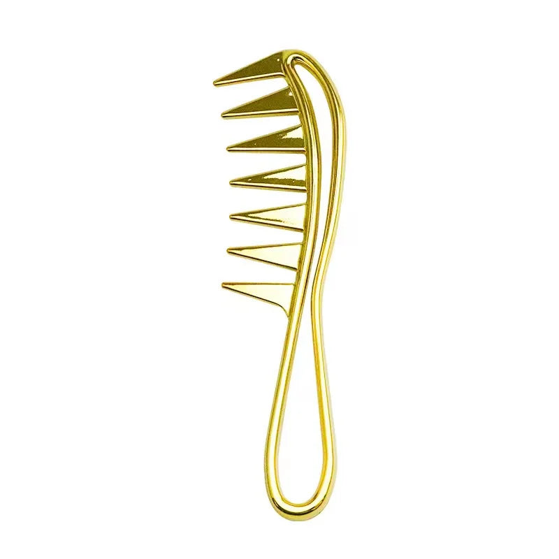 Antistatic Wide Teeth Retro Oil Head Comb Hair Styling Zoning Comb Detangle Curl Hair Comb Salon Hairdressing Tool For Men Woman Quick Pick Grocers