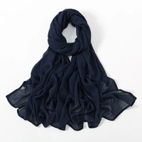 Fashion Modal Hijab Rayon Cotton Shawls Muslim Hijabs For Women Plain Scarf Big Size Headscarf Islamic Turban Headband 190*85cm Quick Pick Grocers