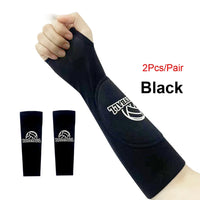 Kids/Adults Volleyball Arm Sleeves Passing Hitting Forearm Sleeves with Protection Pads and Thumb Hole Padded Volleyball Sleeves Quick Pick Grocers