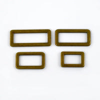 5/10Pcs 20-50mm Metal Ring Buckles for Bag Strap Tri Glide Slider Clasp Webbing Dog Belt Adjuster Hooks DIY Hardware Accessories Quick Pick Grocers