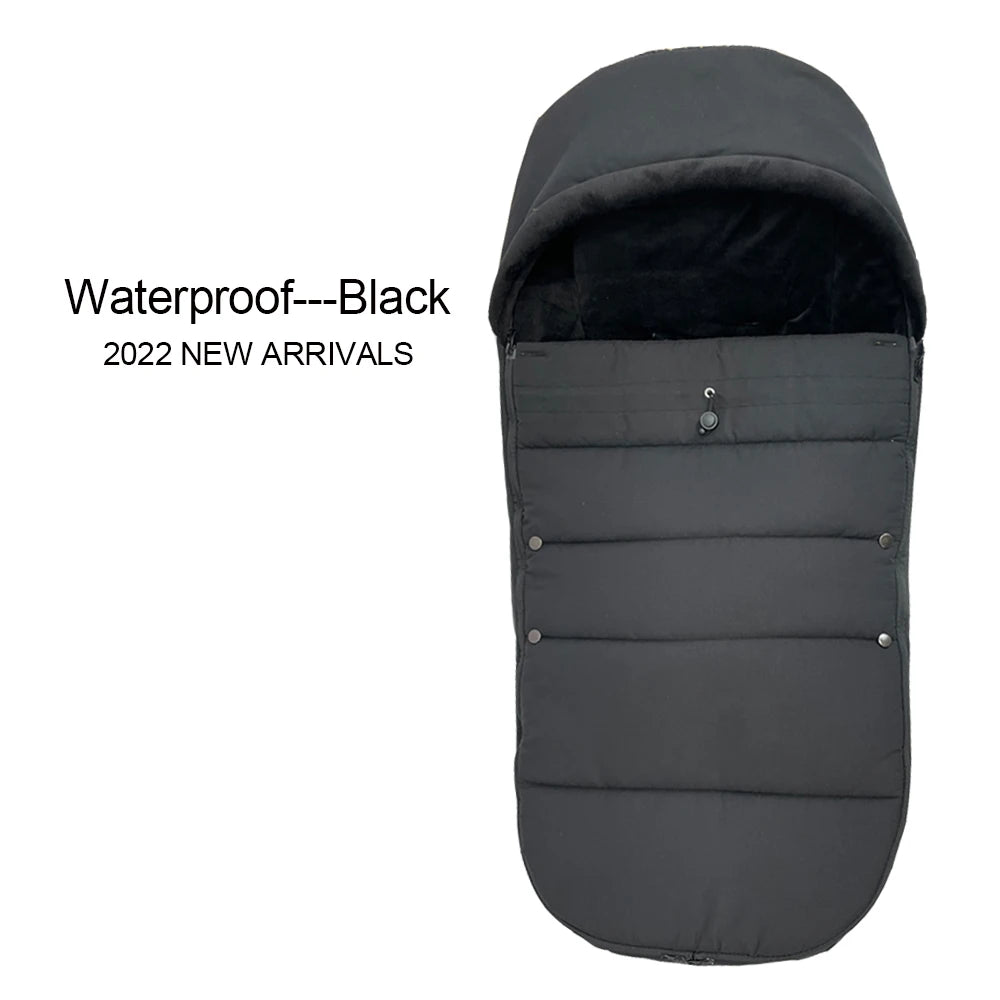 Universaln Stroller Footmuff Compatible with all YOYO Strollers and Bugaboo strollers - Windproof, Waterproof & Thermal Warm Purest Peak