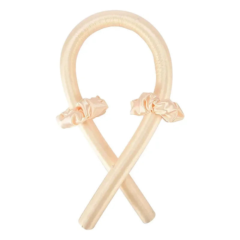 Heatless Curling Rod Headband No Heat Silk Curls Ribbon Hair Rollers Sleeping Soft Headband Lazy Hair Curlers Hair Styling Tools Quick Pick Grocers
