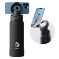 Fjbottle Magnetic Thermos Stainless Steel Sports Water Bottle with Magnetic Phone Holder Bouncing cover Insulation Cup Quick Pick Grocers