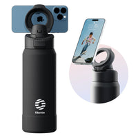 Fjbottle Magnetic Thermos Stainless Steel Sports Water Bottle with Magnetic Phone Holder Bouncing cover Insulation Cup Quick Pick Grocers