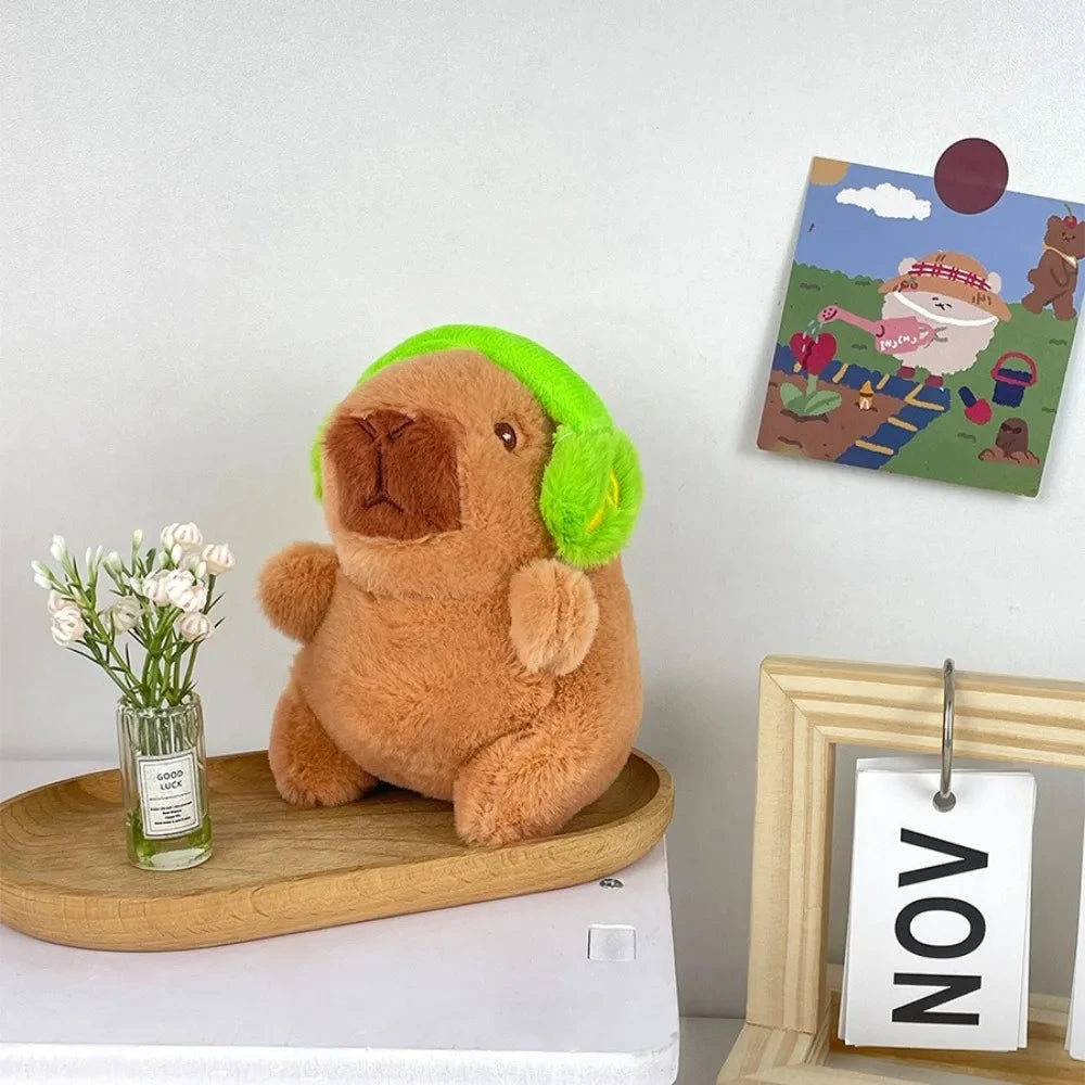 Cute Capybara Plush Toy Hoodie – Small Winged Stuffed Doll for Kids Econic Blanks