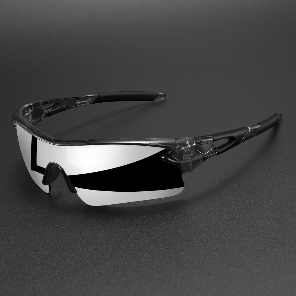 New UV400 Protective Sports Eyewear - Lightweight Full-Cover Lens, Unisex Wrap-Around for Cycling, Hiking & Daily Use Quick Pick Grocers