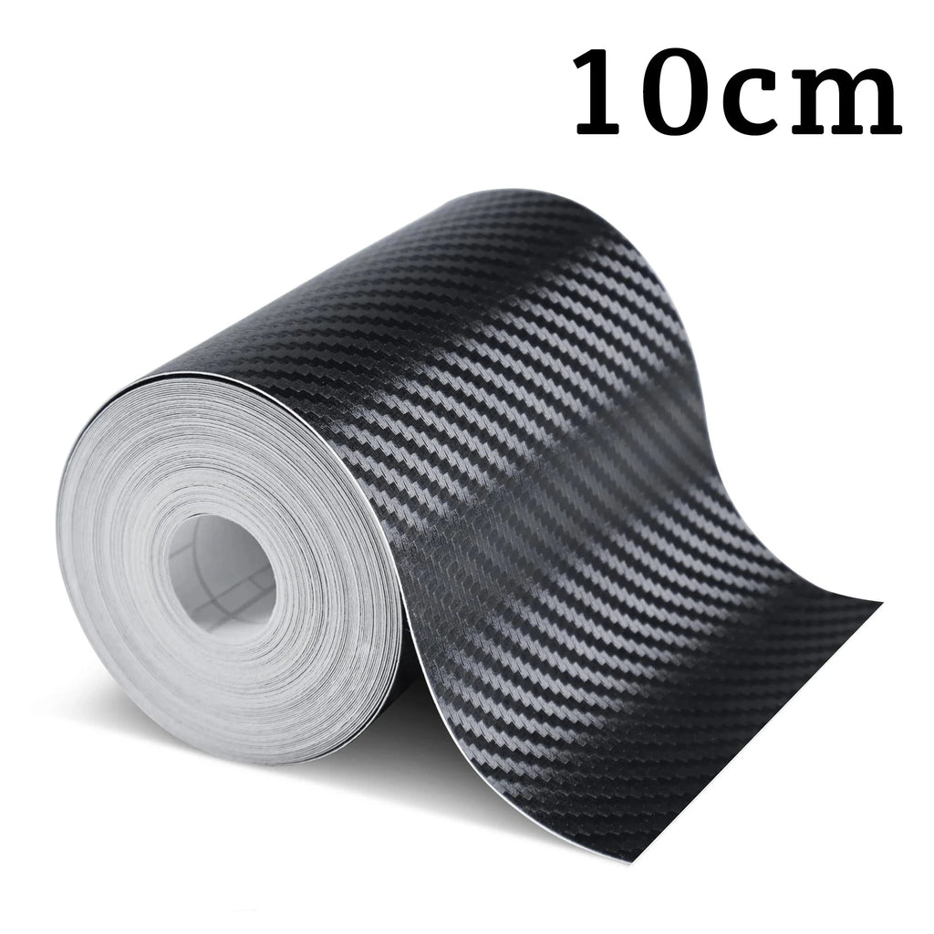 1–10M Nano Carbon Fiber Car 3D Tape Sticker – Door Edge, Mirror Protector Strip, Waterproof DIY Adhesive Protective Film Econic Blanks