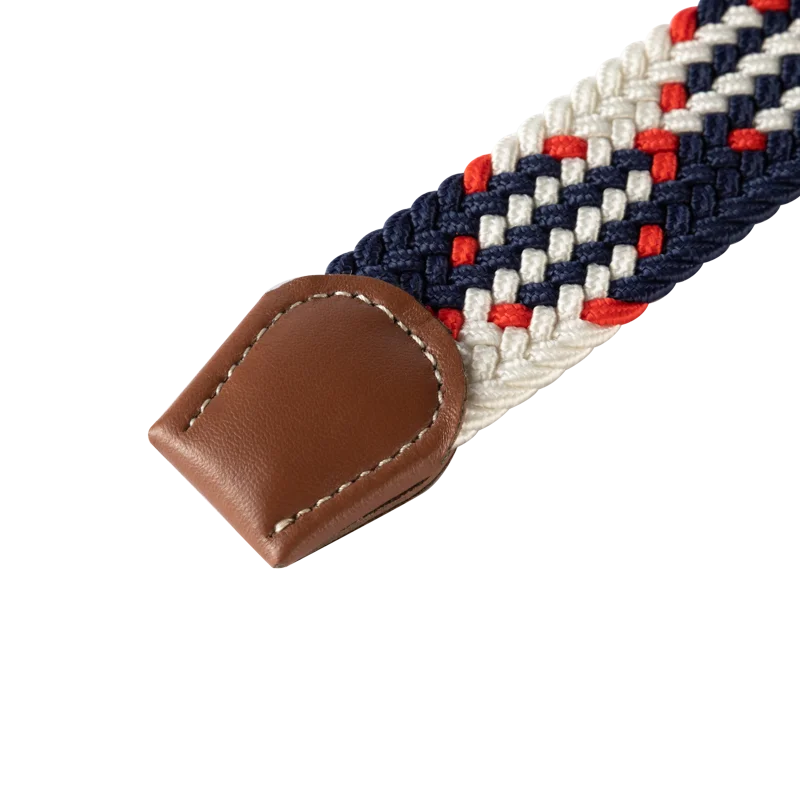 107/120/130CM Fashion Female Elastic Casual Stretch Woven Belt Unisex Canvas Elastic Belts for Women Jeans Pin Buckle Men Belt Quick Pick Grocers