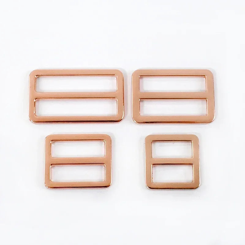 5/10Pcs 20-50mm Metal Ring Buckles for Bag Strap Tri Glide Slider Clasp Webbing Dog Belt Adjuster Hooks DIY Hardware Accessories Quick Pick Grocers