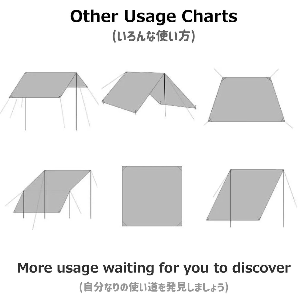 Waterproof Camping Tent Tarp Hammock Rain Fly Footprint Ground Cloth Shelter Sunshade Beach Picnic Blanket Mat for Outdoor Econic Blanks