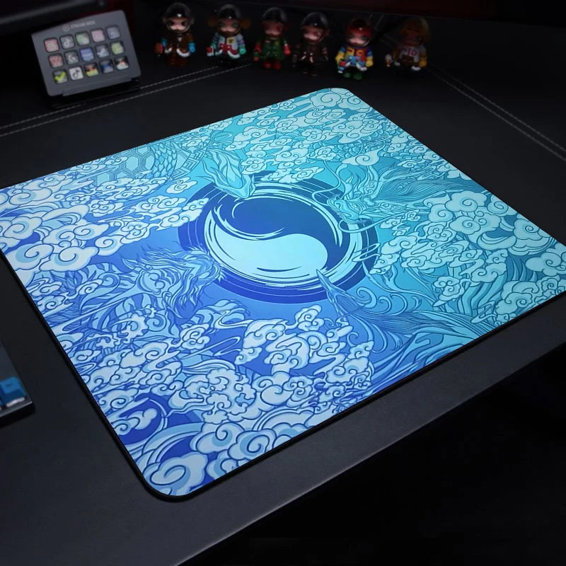 E-sports Tiger Cute Small Mouse Pad Gaming Laptops Mousepad Gamer Carpet Keyboard Mat Desk Protector Anime Cartoon Mouse Pads Quick Pick Grocers