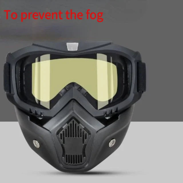 Goggles Full Face Hd Transparent Fog-proof Sand-proof Electric Welding Protective Glasses Versatile Breath-proof Windproof Mask Quick Pick Grocers