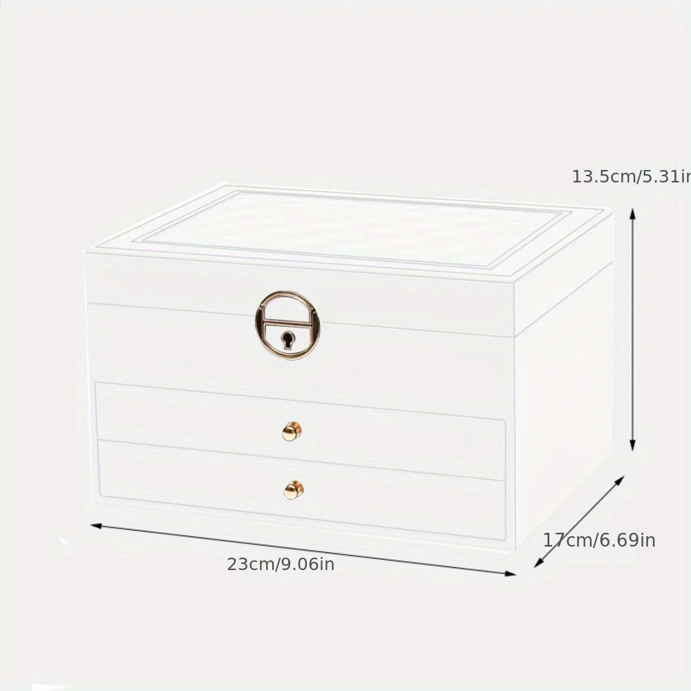 1PC Jewelry Storage Box, Necklace Earrings Jewelry Storage Box, Ideal choice for Gifts Purest Peak