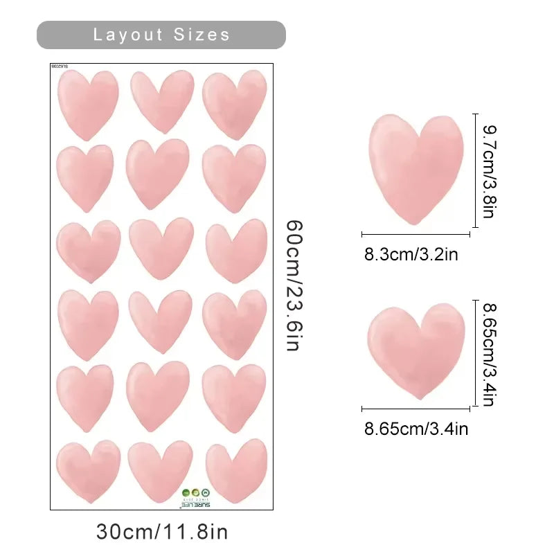 Pink Cartoon Bear Balloon Wall Stickers for Kids Room Decoration Baby Girls Baby Boys Room Wall Decals Kindergarten Nursery Room Quick Pick Grocers