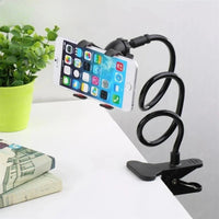 Adjustable Long Arm Phone Stand | Universal Bedside Desk Mount Holder | Fits for iPhone Samsung Xiaomi Huawei All Models Quick Pick Grocers