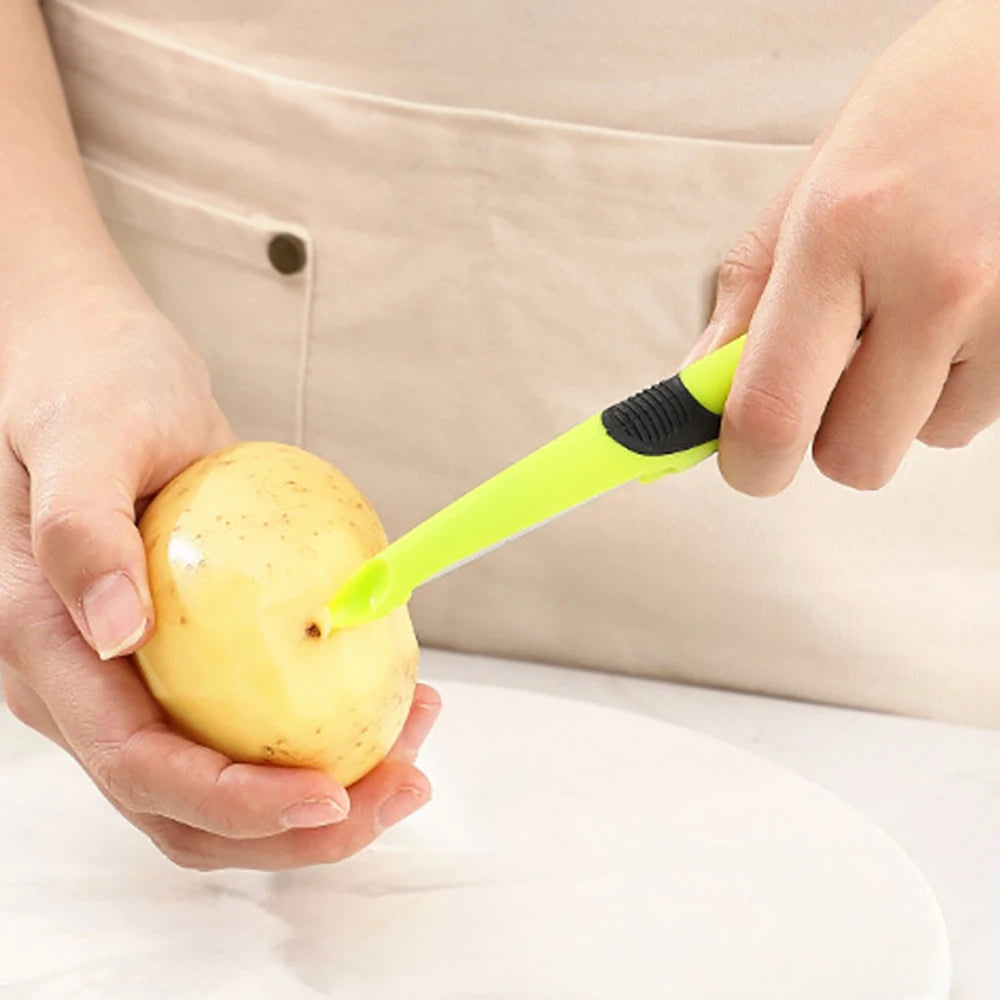 Anti Slip Handle Peeler, Peeler, Magic Tool, Melon, Potato, Fruit, Scraper, Kitchen Vegetable Tool Accessories Econic Blanks