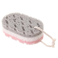 Sponge Bath Brush Shower Rub for Whole Body Deep Cleaning Washcloth Exfoliation Massage Brush Scrubber Bathroom Accessories Quick Pick Grocers