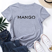 2025 New Trend Woman Cotton T-shirt Spring Summer Daily Casual Fashion O-neck Short Sleeve Top Female Home Outdoor Comfort Tees Quick Pick Grocers