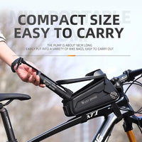 WEST BIKING MTB Bicycle Pump 80 PSI Bike Manual Air Pump Balloon Tire Inflator Schrader Valve Floor Pump Cycling Accesories Quick Pick Grocers