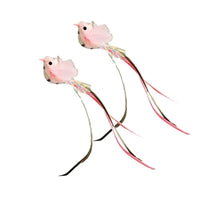 Simulation Bird Cat Toys Funny Interactive Peacock with Bell Cat Stick Toy for Kitten Playing Teaser Wand Toys Pet Cats Supplies Quick Pick Grocers