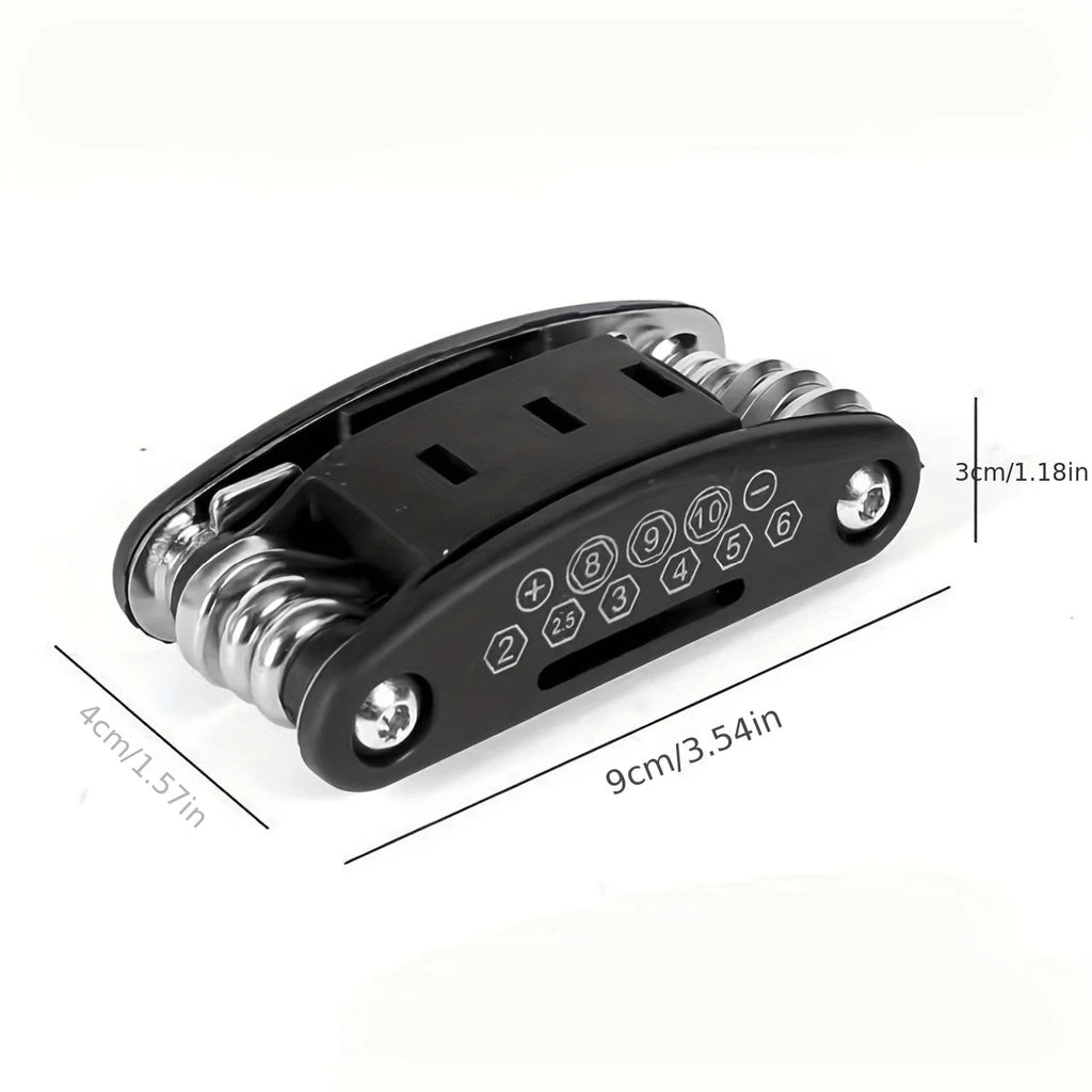16-in-1 Socket Wrench Set, Non-Slip Rotating Head. Durable Stainless Steel for Home & Car Repairs. Easy & Universal Tool. Quick Pick Grocers