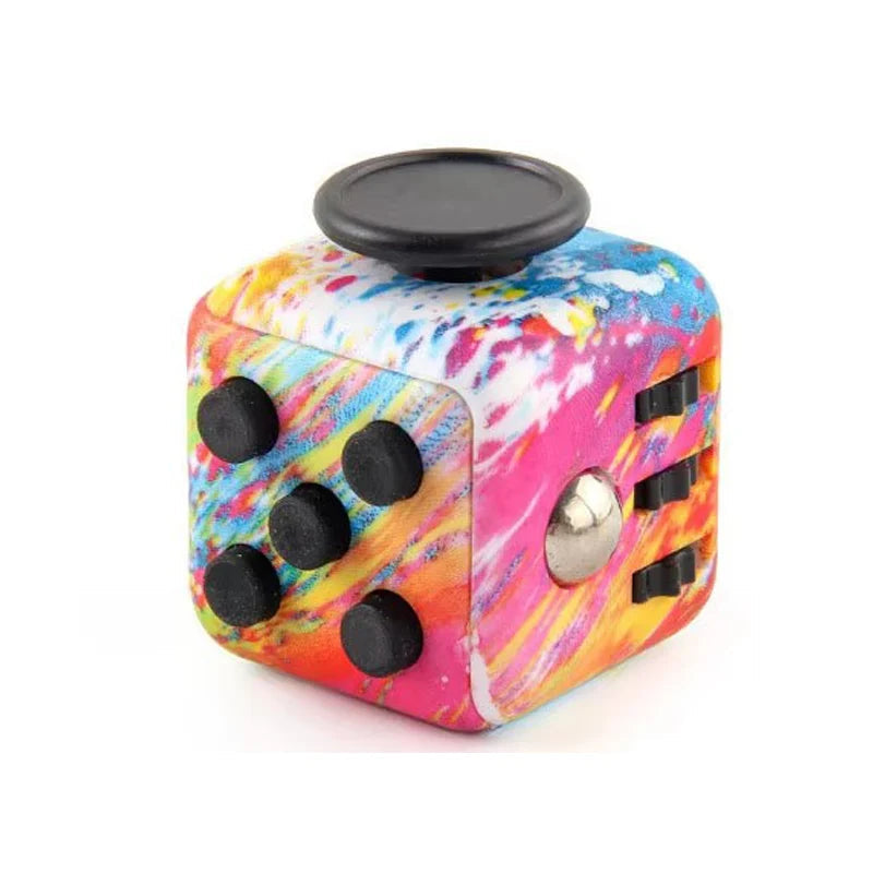Fidget Cube Antistress Hand Spinner Decompression Toy for Autism ADHD Anxiety Sensory Toys for Kids Adults Stress Relief Toys Quick Pick Grocers