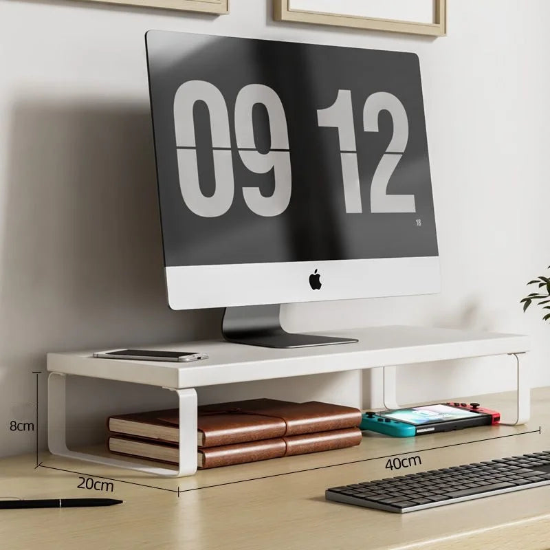 Computer Monitor Elevated Monitor Base Home Office Storage Rack Computer Desktop Creative Storage Rack Office Storage Supplies Quick Pick Grocers