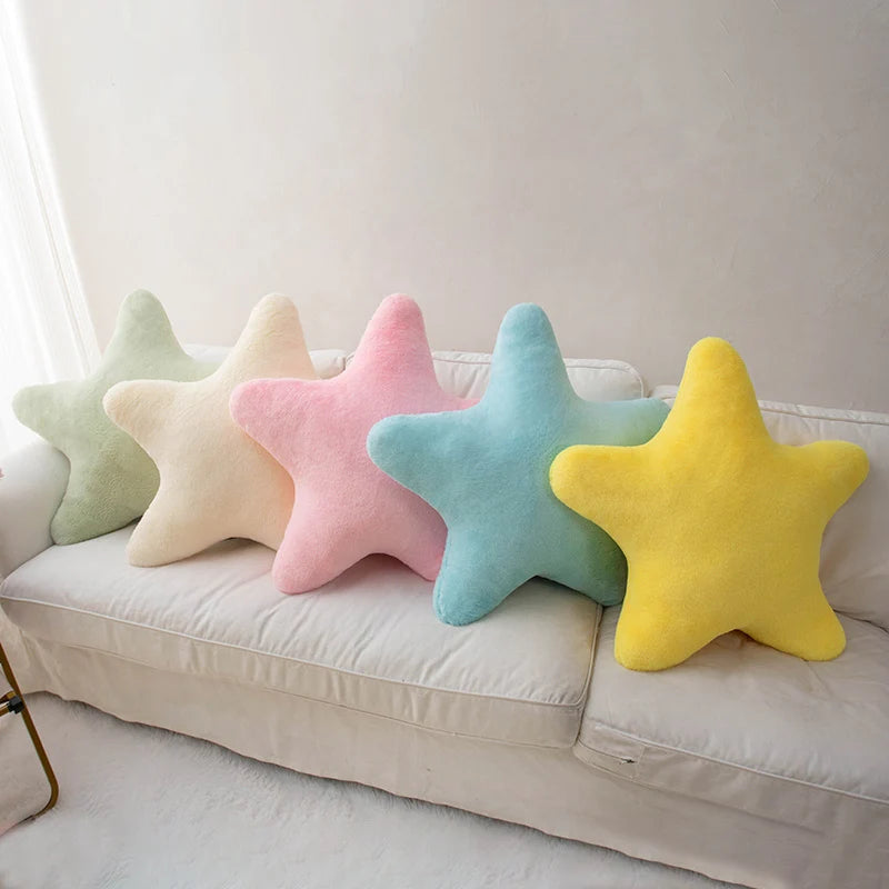 Star Shaped Pillow Decorative Star Pillow for Bed Soft Plush Throw Pillow Cute Pillow Plush Cushion for Kid Bedroom Living Room Econic Blanks