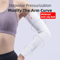 ROCKBROS  Arm Sleeve Breathable Quick Dry UV Protection Cycling Sport Sleeve Ice Fabric Sunscreen Sports Wear Fitness Arm Sleeve Quick Pick Grocers