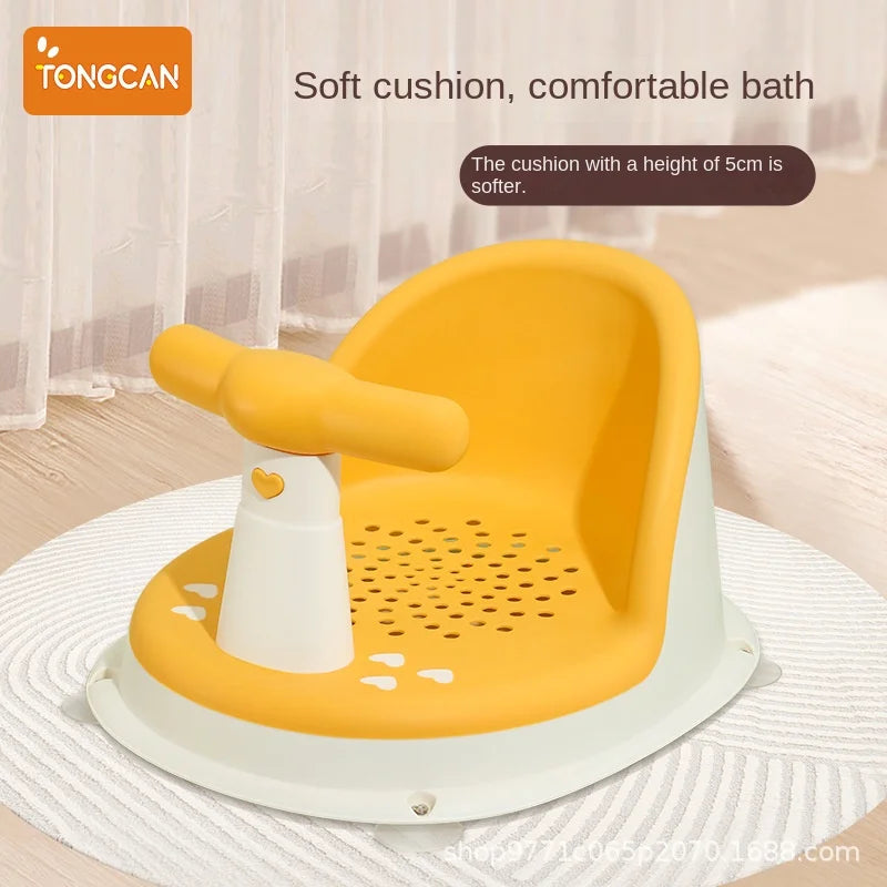 Children's Shower Seat Portable Shower Stand for Newborns and Young Children Children's Growth Accessories Purest Peak