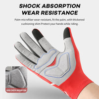 Vilico Professional Outdoor Cycling Gloves With Sensitive Touch Screen Shock Absorption Anti Slip Wear-resistant Riding Gloves Quick Pick Grocers