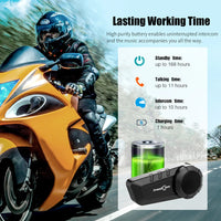 Freedconn KY Pro Motorcycle Intercom Bluetooth helmet Headset Motorbike 6 Riders 1000M Moto Group Waterproof Interphone Quick Pick Grocers