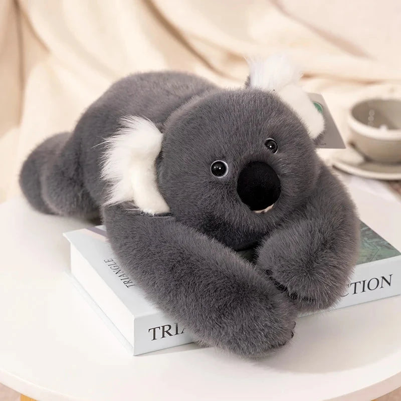 30-65cmKawaii High Quality Forest Animal Plush Doll Pillow Soft Long-arm Raccoon Dinosaur Sloth Panda Koala Plush Toy Home Decor Econic Blanks